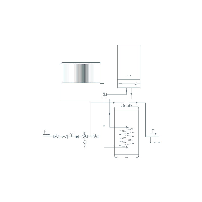 Gorenje GV 120 120L netiesioginio šildymo vandens šildytuvas | vandens-sildytuvai.lt