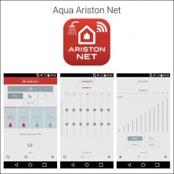Ariston VELIS Wi-Fi 100 1.5+1.5kW 80L programėlė