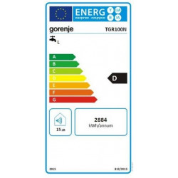 Gorenje TGR 100 N 2.0kW 96L energetinis ženklinimas
