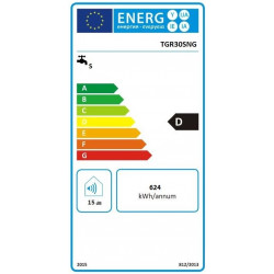 Gorenje TGR Super Slim 30 S 2.0kW 30L energetinis ženklinimas