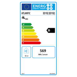 Atlantic O'Pro 15 po kriaukle 2.0kW 15L energetinis ženklinimas