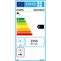 Atlantic STEATITE 300 FS 3kW 300L vandens šildytuvas energetinis ženklinimas