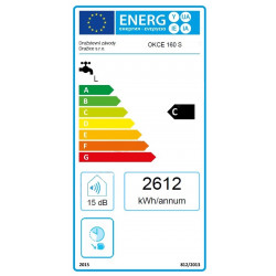 Dražice OKCE 160 S 2.2kW 157L energetinė vertė