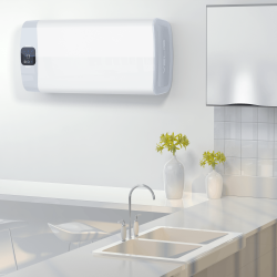 Ariston VELIS EVO 50 1.5+1kW 45L  virtuvėje
