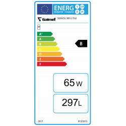 Galmet SGW(S) Tower Grand 300 netiesioginio šildymo vandens šildytuvo energijos efektyvumas