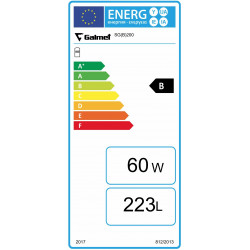 Galmet SG(B) 200 akumuliacinės talpos energijos efektyvumas
