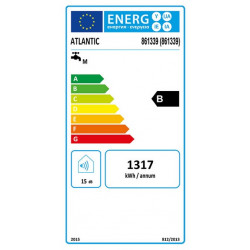 Atlantic STEATITE CUBE WiFi 100 2.4kW 100L energetinis ženklinimas