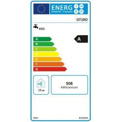 Gorenje GT 10 O elektrinio vandens šildytuvo virš kriauklės energetinis efektyvumas