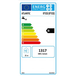 Atlantic STEATITE CUBE WiFi 150 2.4kW 150L energetinis ženklinimas