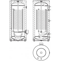Gorenje VLGM kombinuoto vandens šildytuvo schema