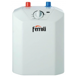 Ferroli Novo 10 S po kriaukle 2kW 10L mažos talpos vandens šildytuvas