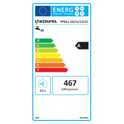Kospel PPE4.L Lite 10/11/12/15kW ERP ženklinimas