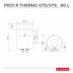 Ariston PRO1 R 80 VTD Schema