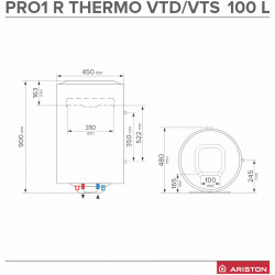 Ariston PRO1 R 100 VTD schema