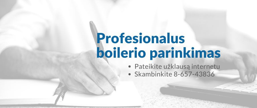 Užklausa vandens šildytuvui